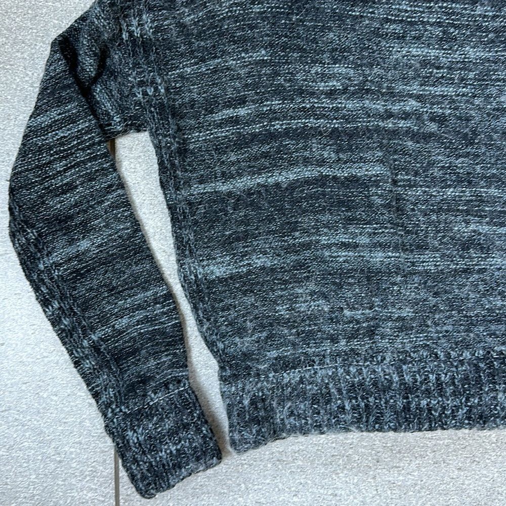 Free People In My Pocket Cropped Boxy Sweater w/ Pockets in Charcoal Grey XS - Picture 11 of 15